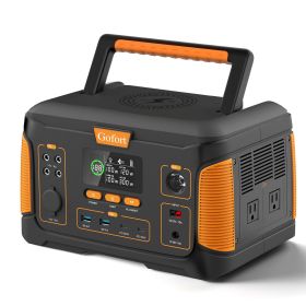 GOFORT Portable Power Station 932Wh/1000W Wireless Charger 15W PD 60W Type-C/QC3.0/Outlets Solar Generator CPAP Battery Power Emergency Backup Power f