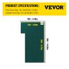 VEVOR Inground Pool Safety Cover, 18 x 34 ft Rectangular Winter Pool Cover with Left Step, Triple Stitched, High Strength Mesh PP Material, Good Rain