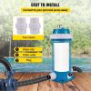 VEVOR Pool Cartridge Filter, 100Sq. Ft Filter Area Inground Pool Filter,Above Ground Swimming Pool Cartridge Filter System w/Polyester Cartridge,Corro