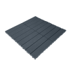 Plastic Interlocking Deck Tiles,44 Pack Patio Deck Tiles,11.8"x11.8" Square Waterproof Outdoor Floor All Weather Use, Patio Floor Decking Tiles for Po