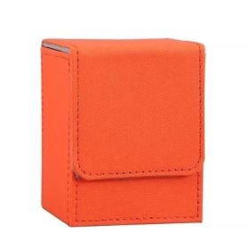 Vertical Card Box Card Storage Box (Option: Orange-100)