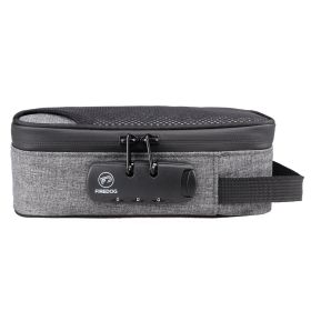Household Fashion Portable Smoking Set Bag (Option: Gray-20X10X7.2cm)