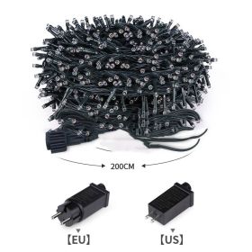 LED Lighting Chain 24v Low Voltage Small Colored Lights 220V110V Starry Sky Star String Christmas Lights Holiday Decorative Light (Option: Multi Color-30 M 300 Lamp Europe)