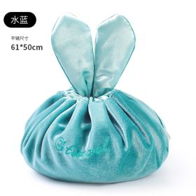 Internet Celebrity Large Capacity Cute Makeup Supplies Storage Bag (Color: Green)
